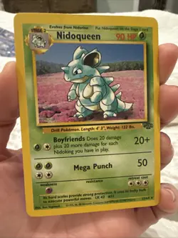 Pokemon Nidoqueen Card 23/64 Jungle Set 90 HP 1999 NM - Image 2