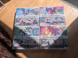 Gundam Card Game Assemble Kits English set of 4 Sealed- Read description - Image 1