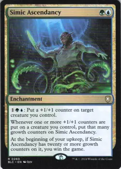 MTG Simic Ascendancy (260) | NM | Commander: Bloomburrow {BLC} - Image 1