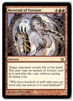 MTG Reversal of Fortune - Fifth Dawn Moderately Played English - Image 1