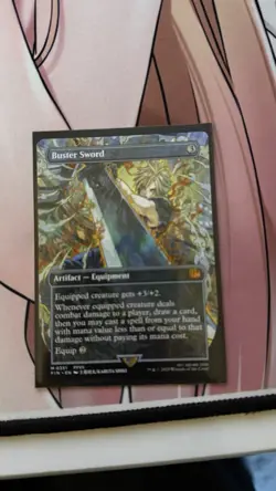 Buster Sword (Borderless) Final Fantasy Regular - Image 1