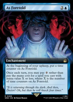 MTG Magic the Gathering As Foretold (469/1208) Doctor Who LP - Image 1