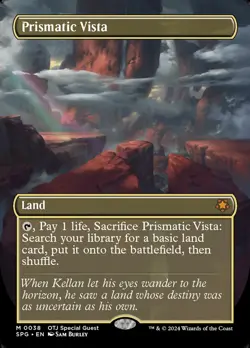 MTG Magic the Gathering Prismatic Vista (38/47) Special Guests NM - Image 1