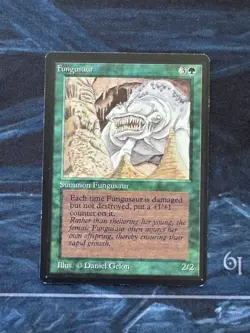 Beta Fungusaur MTG Beta Green Vintage Magic MP - Image 1
