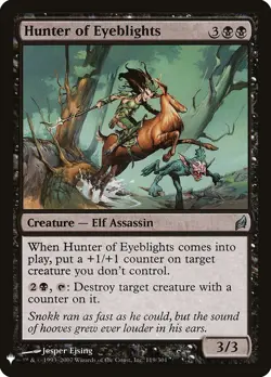MTG Magic the Gathering Hunter of Eyeblights (LRW-119/1703) Mystery Booster LP - Image 1