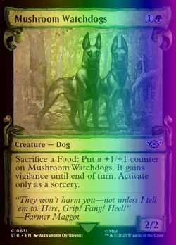 Mushroom Watchdogs (631/915) The Lord of the Rings Tales of Middle-earth LP FOIL - Image 1