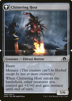 MTG Magic the Gathering Chittering Host (96b/234) Eldritch Moon LP - Image 1