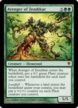 Avenger of Zendikar - Worldwake #96/145 MTG Magic The Gathering - Image 1