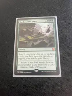 Reshape the Earth MTG Commander Legends English NM - Image 1