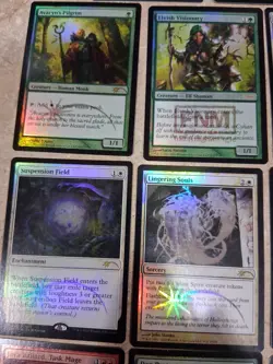 Magic the Gathering Promo Lot Of 18 LP/ NP Elvish Visionary, Avacyn's Pilgrim - Image 5
