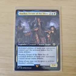 MTG LTR 0373 - “Sharkey, Tyrant of the Shire” - Extended Art - Non-FOIL - Image 1