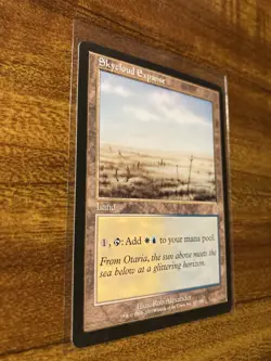 MTG✨SKYCLOUD EXPANSE✨ Odyssey NM RARE Allied DOUBLE MANA Land 2001 Alexander Art - Image 3