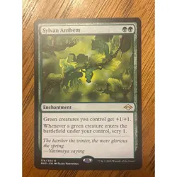 Sylvan Anthem 176/303 - Magic the Gathering, Modern Horizons 2 - Image 1