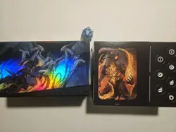 Magic The Gathering Final Fantasy Collector Storage Box w/ dice & cutouts - Image 1