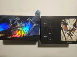 Magic The Gathering Final Fantasy Collector Storage Box w/ dice & cutouts - Image 2