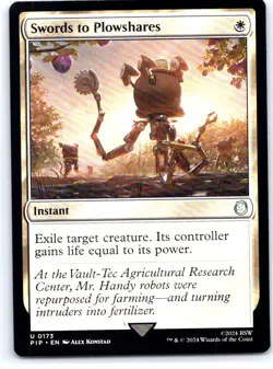 #173 Swords to Plowshares Commander: Modern Horizons 3 Uncommon - Image 1