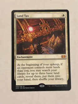 Land Tax - Double Masters - 20 / 322 Regular Mythic MTG WOTC Magic The Gathering - Image 1