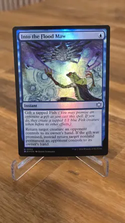 Into the Flood Maw Bloomburrow Foil MTG - Image 1