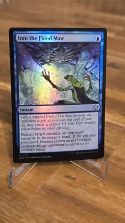 Into the Flood Maw Bloomburrow Foil MTG - Image 2