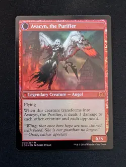MtG Archangel Avacyn Foil Prerelease Promo 005 NM Magic the Gathering - Image 2