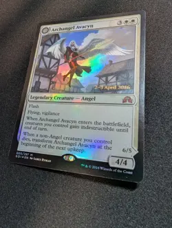 MtG Archangel Avacyn Foil Prerelease Promo 005 NM Magic the Gathering - Image 3