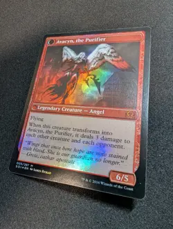 MtG Archangel Avacyn Foil Prerelease Promo 005 NM Magic the Gathering - Image 4