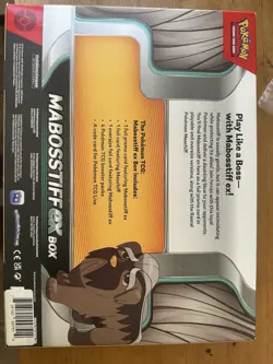 Pokemon Mabosstiff EX Box New Sealed - Image 2