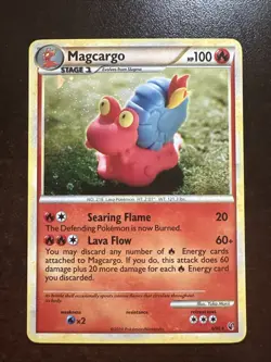 Magcargo 6/90 Holo Rare VLP Pokemon TCG HGSS Undaunted - Image 1