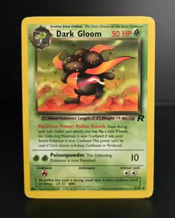 Pokemon TCG - DARK GLOOM - 36/82 - UNLIMITED - TEAM ROCKET (2000) - WOTC - LP - Image 1