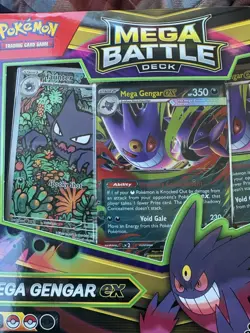 IN HAND! Pokemon TCG Mega Battle Deck (Mega Gengar ex) Factory Sealed Brand New - Image 3