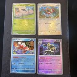 Pokemon TCG Prismatic Evolutions Masterball Lot Of 4 Including Hawlucha - Image 1