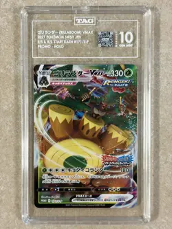 Pokemon Rillaboom VMAX 2021 Holo Start Dash Camp. Promo Japanese 171/S-P TAG 10 - Image 1