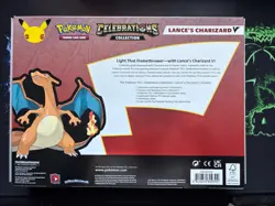 Pokemon TCG Celebrations Collection Lance's Charizard V Box - Image 2