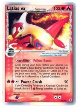 Moderately Played, English Pokemon Holo Latias ex (Delta Species) - 95/101 - Hol - Image 1