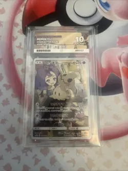 Pokemon Mimikyu Character Rare Dream League Japanese FA 058/049 PSA 10 Gem Mint - Image 1