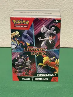 Pokemon TCG Scarlet & Violet Destined Rivals Booster Bundle Box Sealed Damage - Image 1