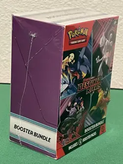 Pokemon TCG Scarlet & Violet Destined Rivals Booster Bundle Box Sealed Damage - Image 2