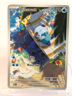 OSHAWOTT - 105/086 - ILLUSTRATION RARE - POKEMON TCG - SV11 WHITE FLARE - NM - Image 1
