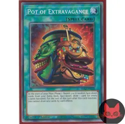 Yugioh Pot of Extravagance SDAZ-EN028 Common 1st Edition NM - Image 1