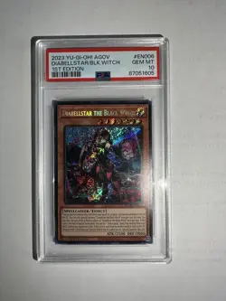 Yu-Gi-Oh! Age Overlord DIABELLSTAR BLACK WITCH EN006 PSA 10 & A Mystery Slab - Image 2