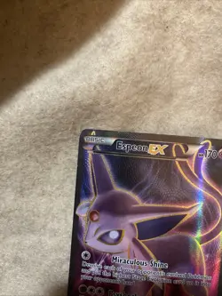 Espeon EX 117/122 Ultra Rare Full Art Pokemon Card Breakpoint - Image 4