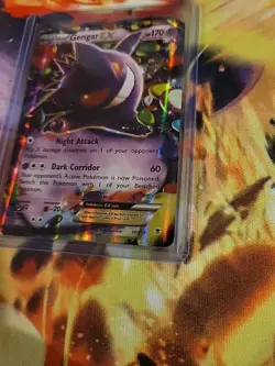 Pokemon Gengar EX TCG Phantom Forces Ultra Rare Holo Card 34/119 NM Condition - Image 3