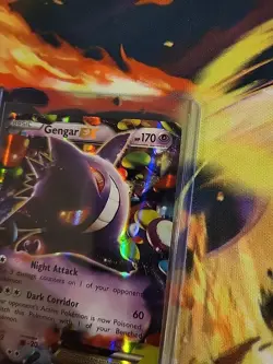 Pokemon Gengar EX TCG Phantom Forces Ultra Rare Holo Card 34/119 NM Condition - Image 4