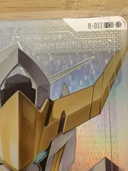 Gundam TCG Card Game Dual Impact Foil Resource GD02 C+ R-017 Gundam Barbatos 1st - Image 2