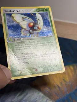 Butterfree 2/112 EX Firered & Leafgreen Reverse Holo Rare Pokemon Card HP - Image 5