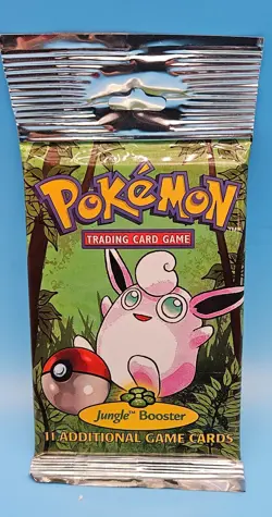 Pokemon Unopened Jungle Booster Pack 11 Card Factory Sealed 1999 Zapdos Art WOTC - Image 1