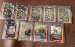 White Wolf RAGE: WAR OF THE AMAZON - 9-Card Battlefield Bundle - Mint Ultra-Rare - Image 1