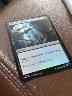 Magic The Gathering Spider-Man Lot. Rare Foils, Crimped Error Card. - Image 3