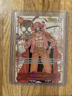 Gol.D.Roger ALT ART (OP09-118 SEC) One Piece Card Game English. BEAUTIFUL CARD!! - Image 2