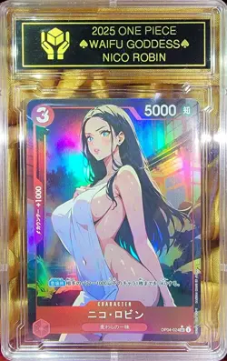 NICO ROBIN One Piece Anime Waifu Goddess CUSTOM CARD NM - Image 1